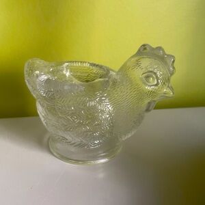 WMF Glass Chicken Egg Cup